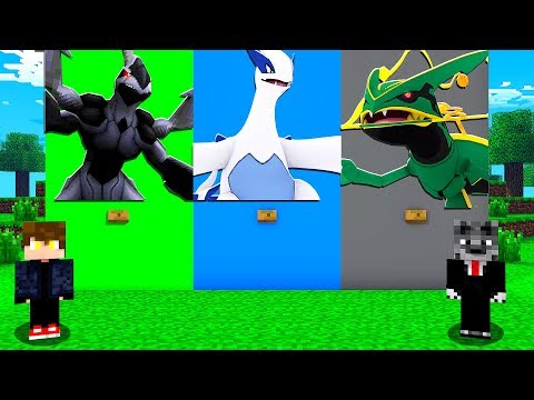 APERTE O BOTÃO E GANHE O POKEMON LENDARIO CERTO - MINECRAFT PIXELMON MOD