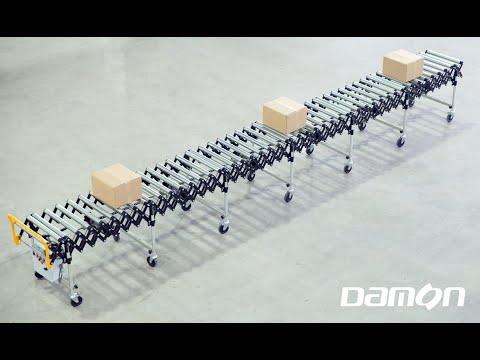 Customized Expandable Conveyor | Flexible roller conveyor