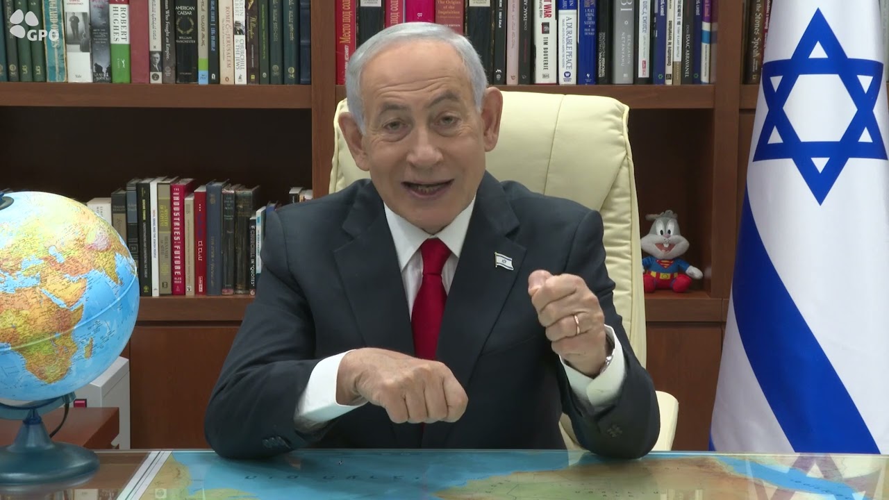 ראש הממשלה בנימין נתניהו: "חיסלנו את עלי לאריג'אני ומפקד הבסיג׳."