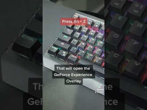 Here's how to record a video if you're using the NVIDIA GeForce Experience Software