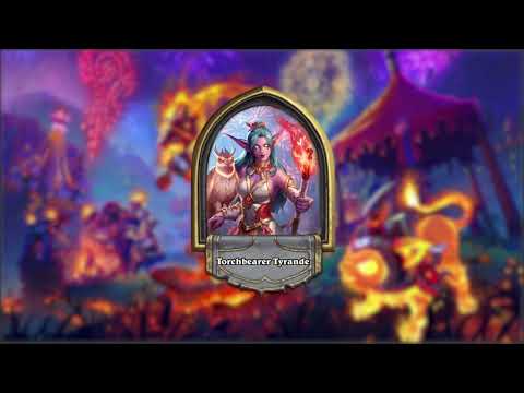 Hearthstone - Torchbearer Tyrande Priest Hero Voice Lines