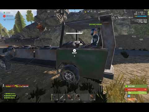 Three Engines Modular Rust Car