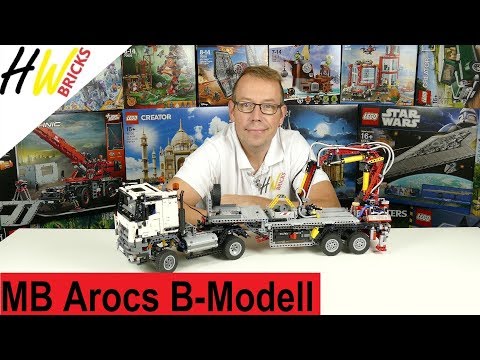 Perfektes B-Modell zu einem grandiosen Set LEGO Technic 42043 Mercedes Benz Arocs