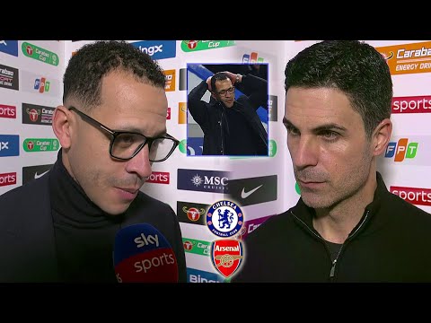 Mikel Arteta & Liam Rosenior Post Match Interview 🔥| Chelsea vs Arsenal 2-3