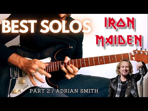 MY TOP 20 FAVOURITES IRON MAIDEN SOLOS - Part 2 Adrian Smith -