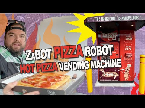 Discovering the Hidden Gem: ZaBot - Hot Pizza Vending Machine