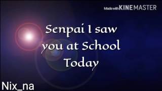 Notice Me Senpai Lyrics