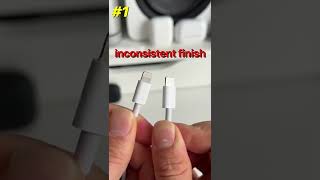 How to SPOT Fake❌APPLE Cables!!
