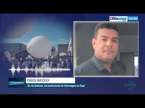 Em meio a pandemia, enfermeiros protestam e pedem melhores condiçoÌƒes de trabalho em Teresina 12