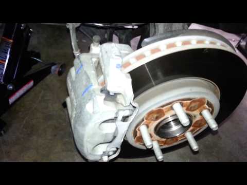 2012 Jeep Grand Cherokee SUV - Front Brake Caliper, Rotor, Bracket & Pads