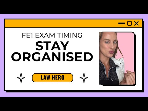 Get your FE1 Timing Nailed!