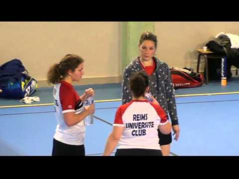 Badminton - ICN3 - J8 - AMIENS - REIMS - DD - 2015/2016