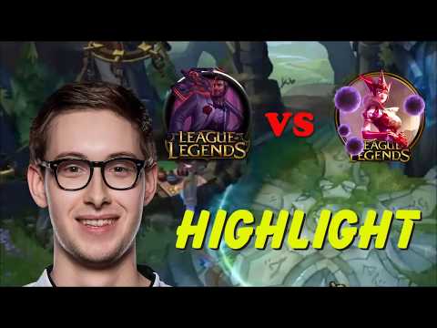 Bjergsen Stream Highlights  - Jayce|Syndra -  League of Legends