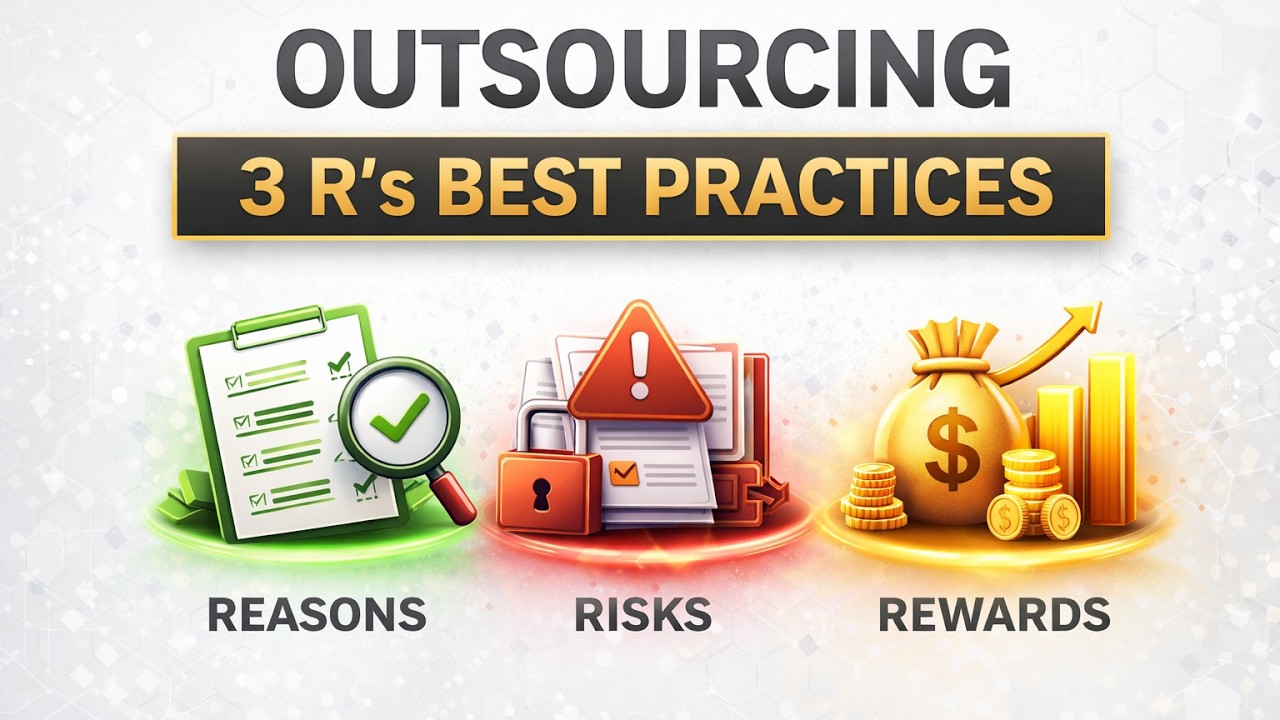 Outsourcing 3 R’s Best Practices | Reasons, Risks & Rewards Explained