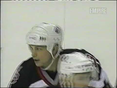 Stu Barnes 1st Goal as Buffalo Sabres Captain - Sabres vs. Senators, 10/6/01