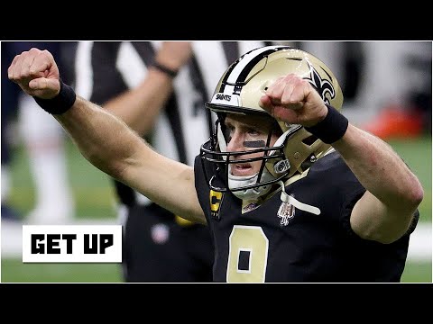 德魯-布里斯的潛在最後一個賽季給了聖徒們額外的動力，對陣籃網隊的比賽。 (Drew Brees' potential final season is giving the Saints extra motivation vs. the Bucs | Get Up)