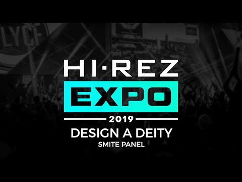 SMITE - Design-A-Deity Workshop (Hi-Rez Expo 2019 Panel)