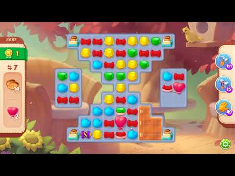 Homescapes Level 8687 - NO BOOSTERS 🏠 | SKILLGAMING ✔️