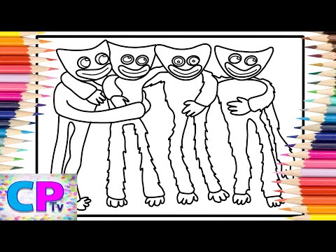 Mini Huggy Wuggy Coloring Pages/Elektronomia - Energy/Elektronomia - Sky High [NCS Release]