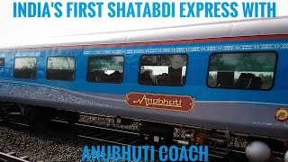 preview picture of video 'INDIA'S first Shatabdi with ANUBHUTI COACH!||PUNE-SC Shatabdi Express||Indian Railways!'