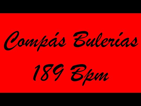 Compás Bulerías 189 Bpm - Bases Flamencas