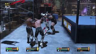 Download lagu Backstage brawl fatal male 4 way WWE2K25 mp3
