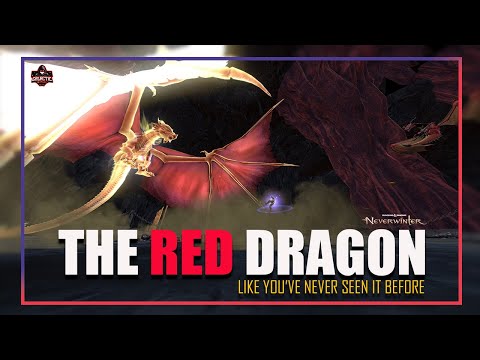 The Ancient Red Dragon - Cinematic Visuals ! Neverwinter