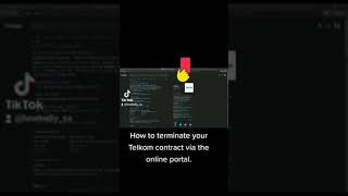 How to terminate your Telkom contract via the online portal.