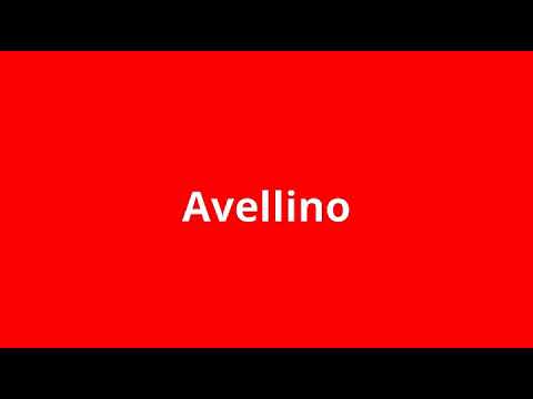 what is the meaning of Avellino