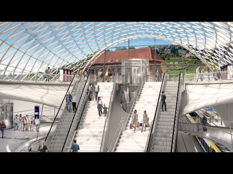 Eingang zu Stuttgart 21: Wie ein Unikat aus Stahl und Glas entsteht