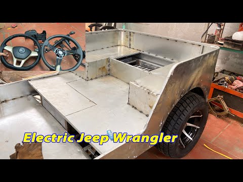 Make your own electric Jeep Wrangler part 7: Steering system