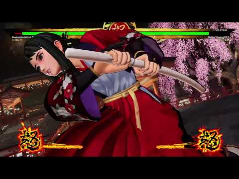 Shiki vs Hibiki - SAMURAI SHODOWN
