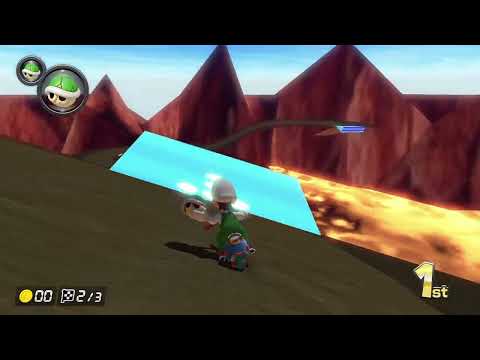 Volcanic Eruption | Mario Kart 8 Deluxe CUSTOM TRACK