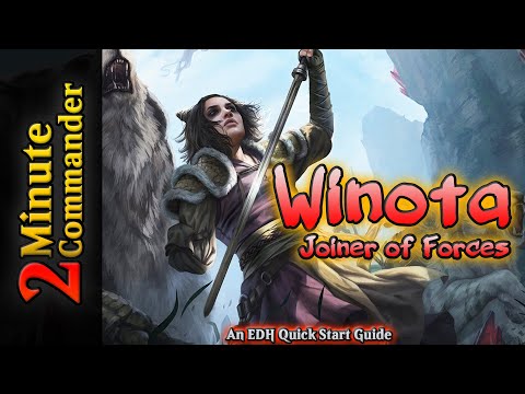 2 Minute Commander - Winota (Magic: the Gathering Deck Tech) EDH