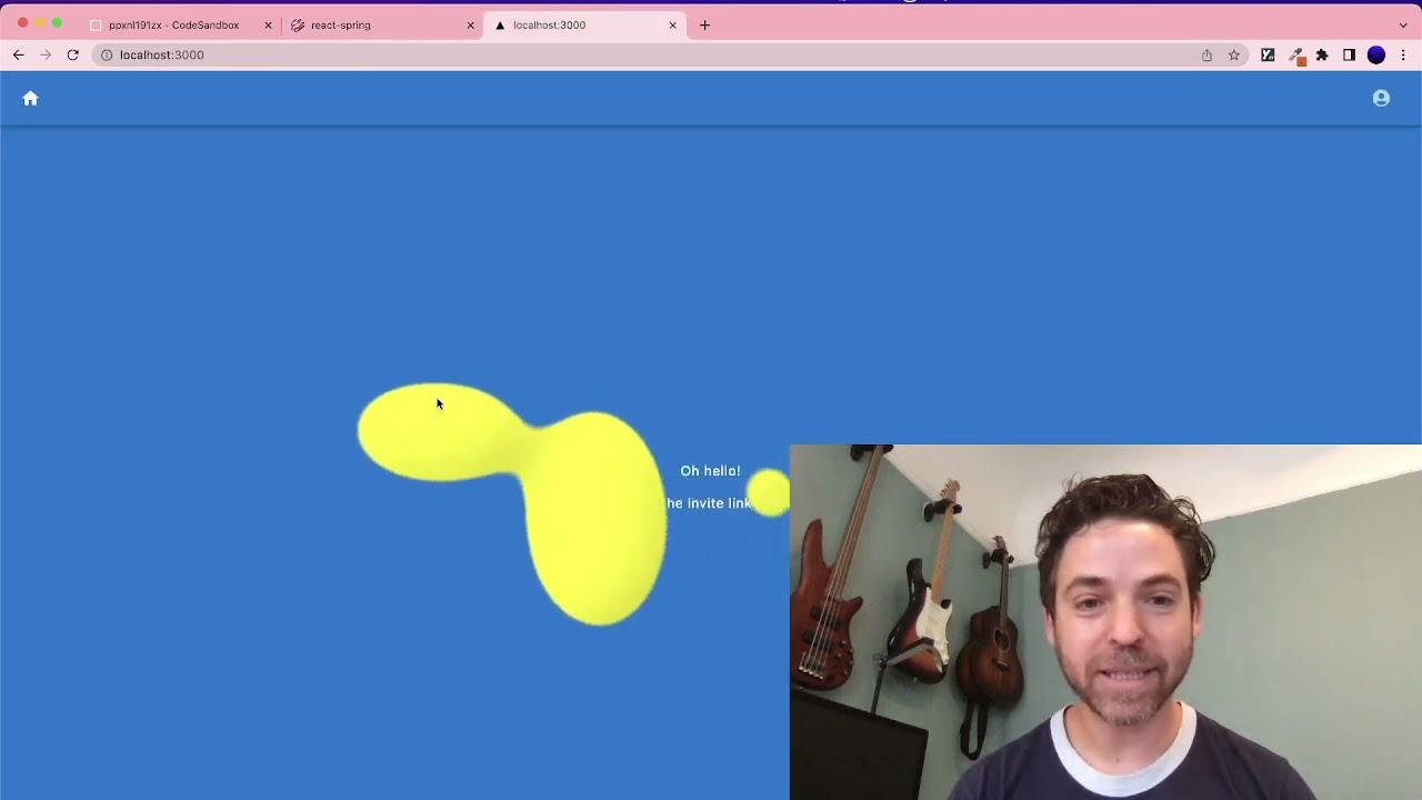 Make animations with React Spring!