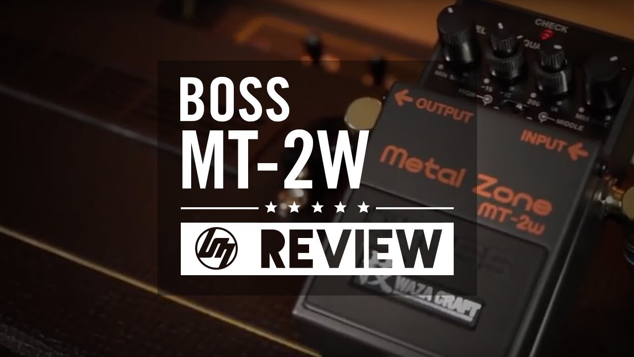 Boss MT-2W Waza Craft Metal Zone Distortion Pedal