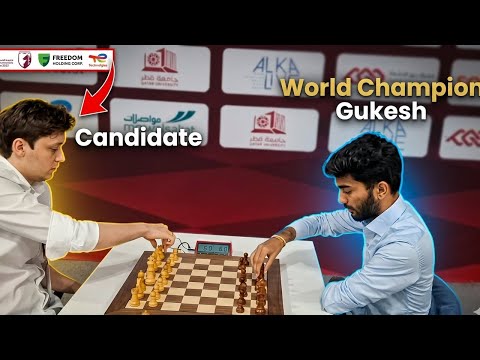 GM Andrey Esipenko Takes Down World Champion Gukesh 🤯😱 | World Rapid Championship!!