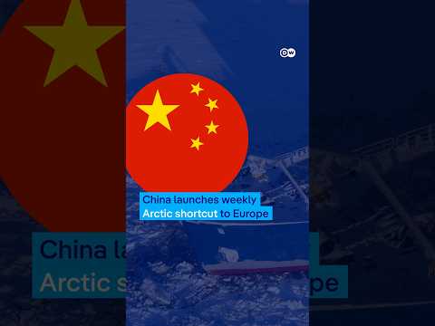 China's ice silk road speeds up shipping by 50% | DW News