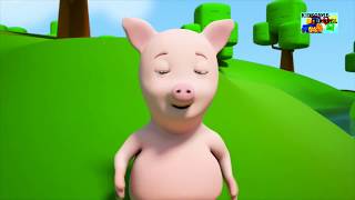 rig a jig jig | nursery rhyme | farmees | kids songs | 3d rhymes | kids trains by kidsongs channel