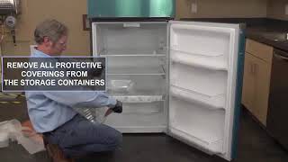 Setting Up a Frigidaire (Bronco) Top Freezer Refrigerator