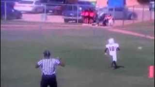 DEION SANDERS 8U TRUTH QUARTERBACK JUSTIN JOHNSON TOUCHDOWN RUN AGAINST THE FORT WORTH FALCONS