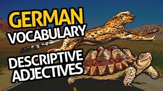 Learn German Vocabulary with OUINO™: Lesson #8 (Descriptive Adjectives)