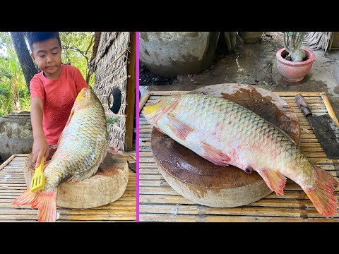 The best country style cook big river fish - Chef Seyhak