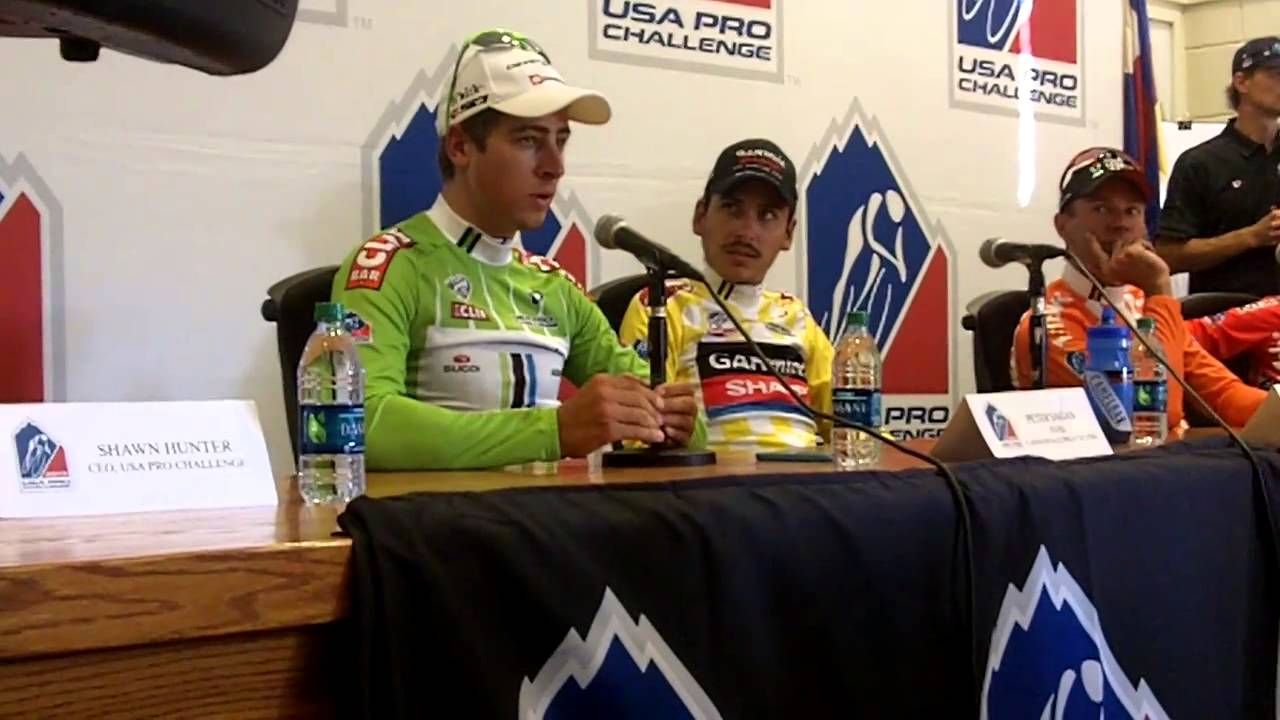 USA Pro Challenge: Peter Sagan on winning stage 3 - YouTube
