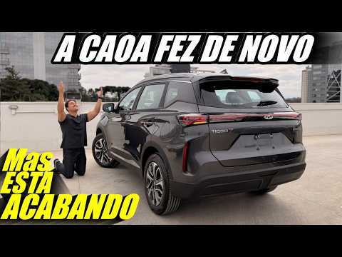 NOVO TIGGO 7 SPORT 2027 MUDOU COMPLETAMENTE! Mas está acabando