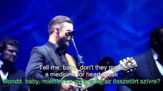 Justin Timberlake Drink you away with hungarian and english lyrics magyar felirattal