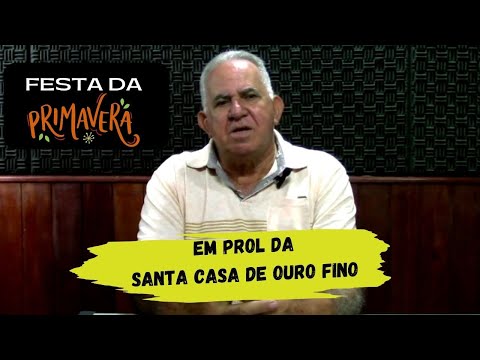 Santa Casa de Ouro Fino arrecada prendas para Festa da Primavera