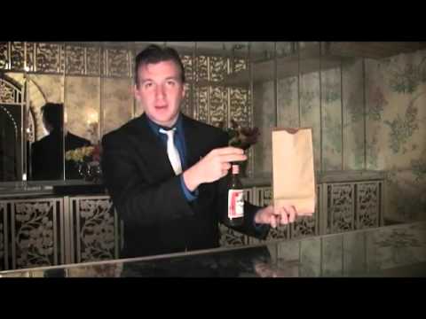 Vanishing bottle by Chris Randall - video DOWNLOAD - www.MJMMagic.com