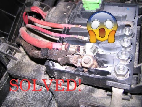 Volkswagen fuse box melting and how to solve it-