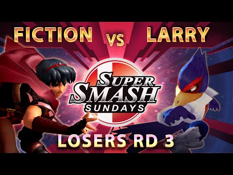 SSS 27 - Fiction (Marth) Vs. Larry Lurr (Falco) - Losers Round 3